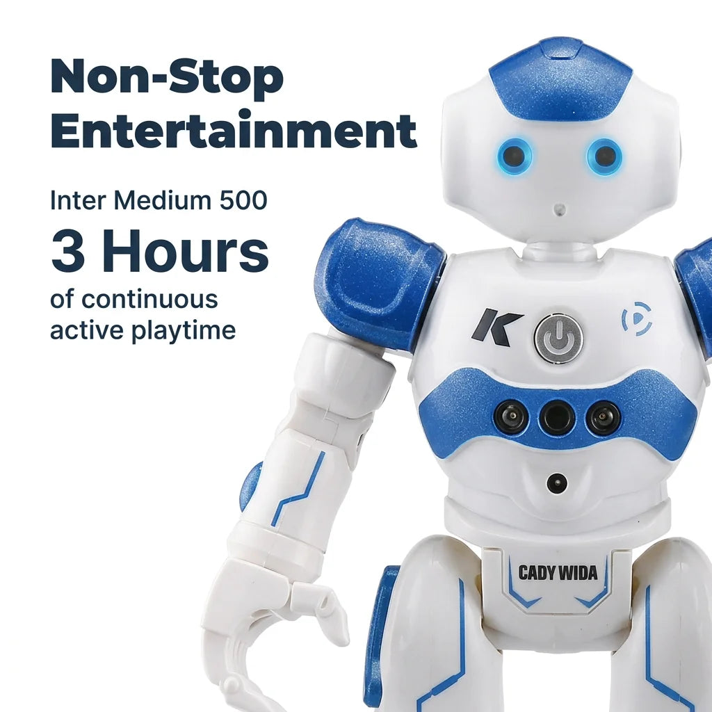DanceBot™ - Interactive gesture-controlled robot for active play