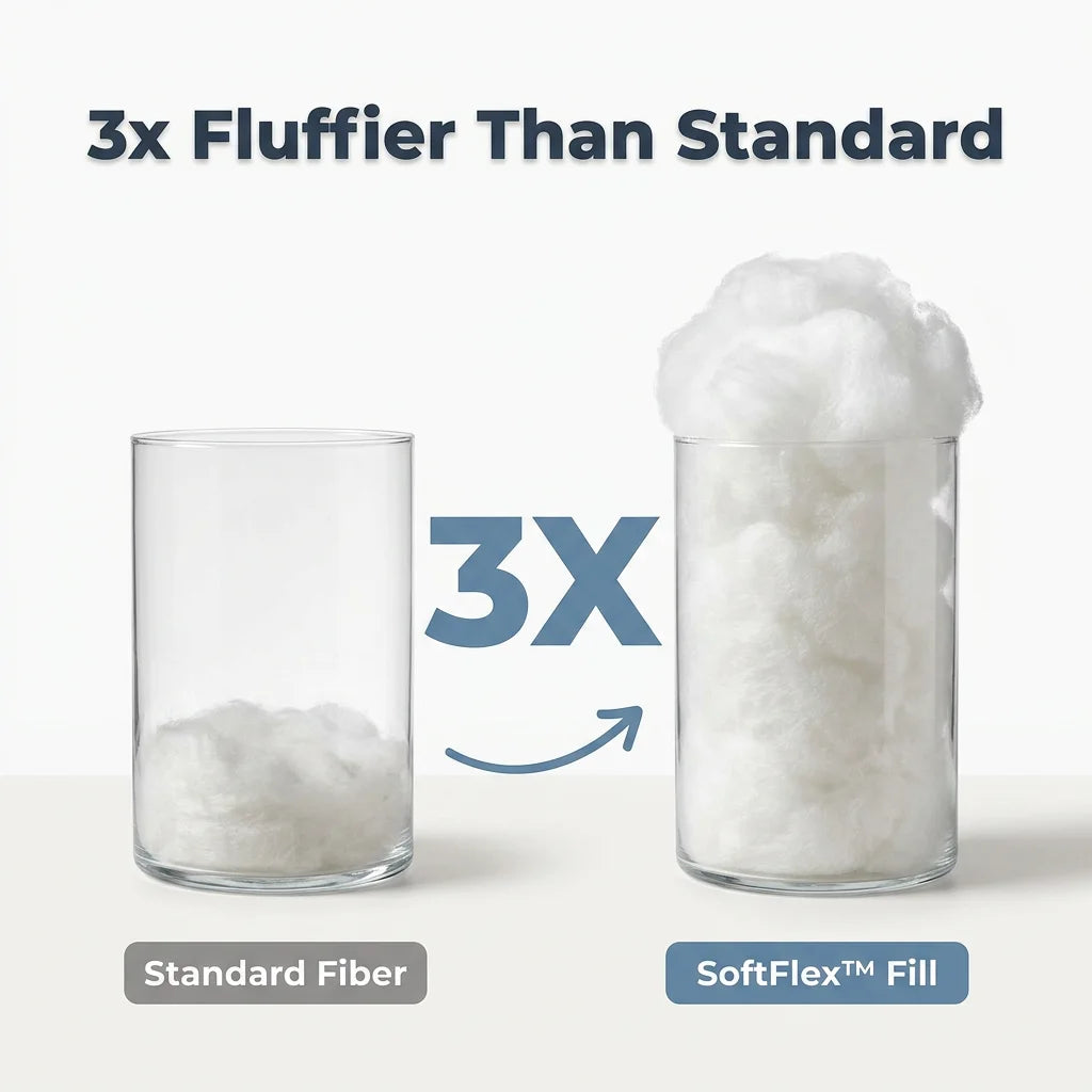 SoftFlex™ - Ergonomic pillow for superior neck support and comfort