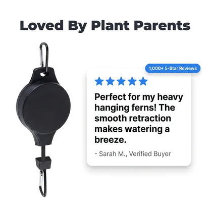SmartLift™ - Effortless Retractable Plant Pulley System