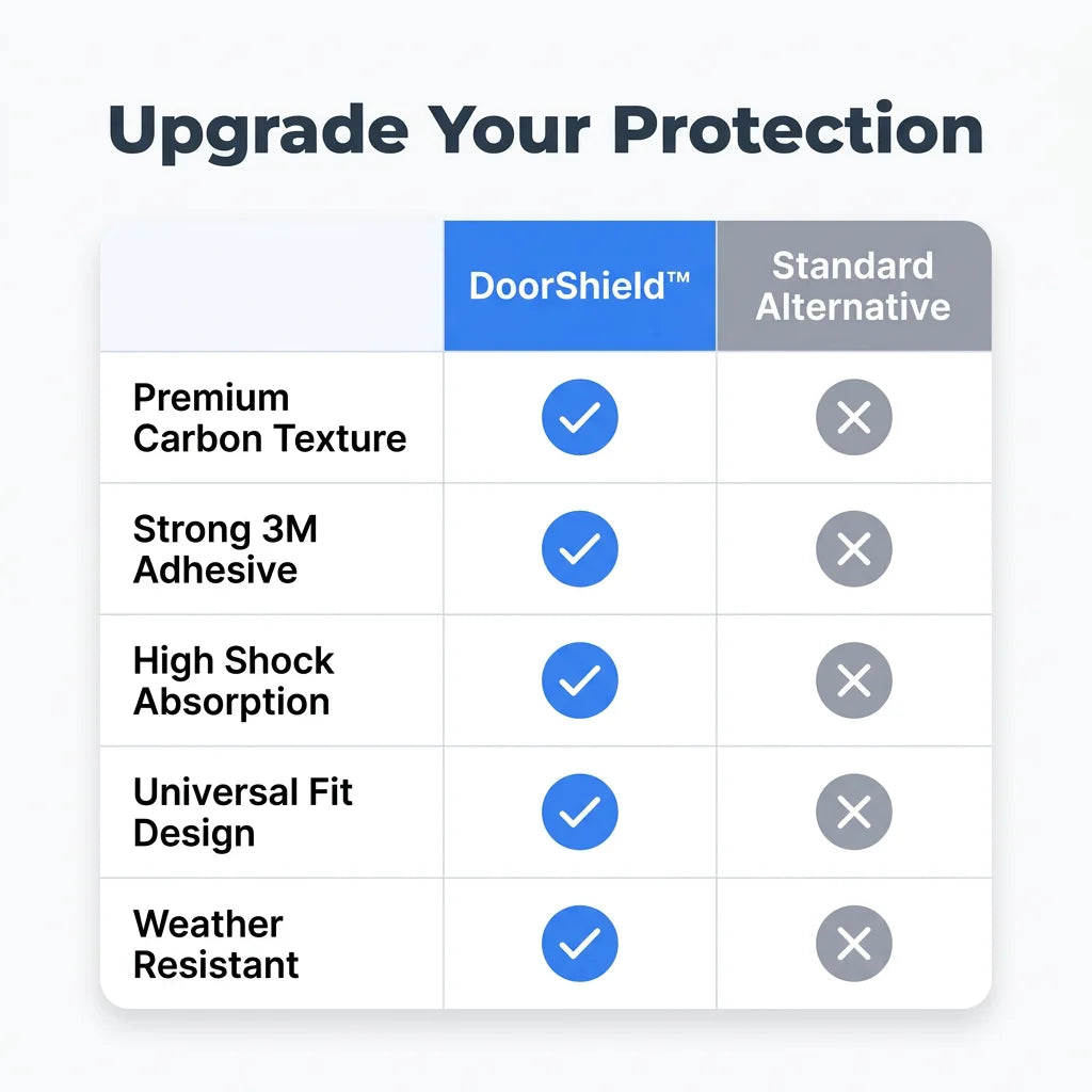 DoorShield™ - Scratch and impact protection for all vehicle makes