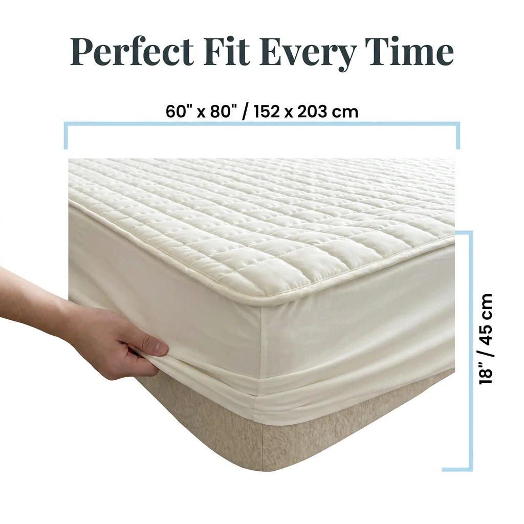 Waterproof Mattress Cover - Breathable and cooling protection