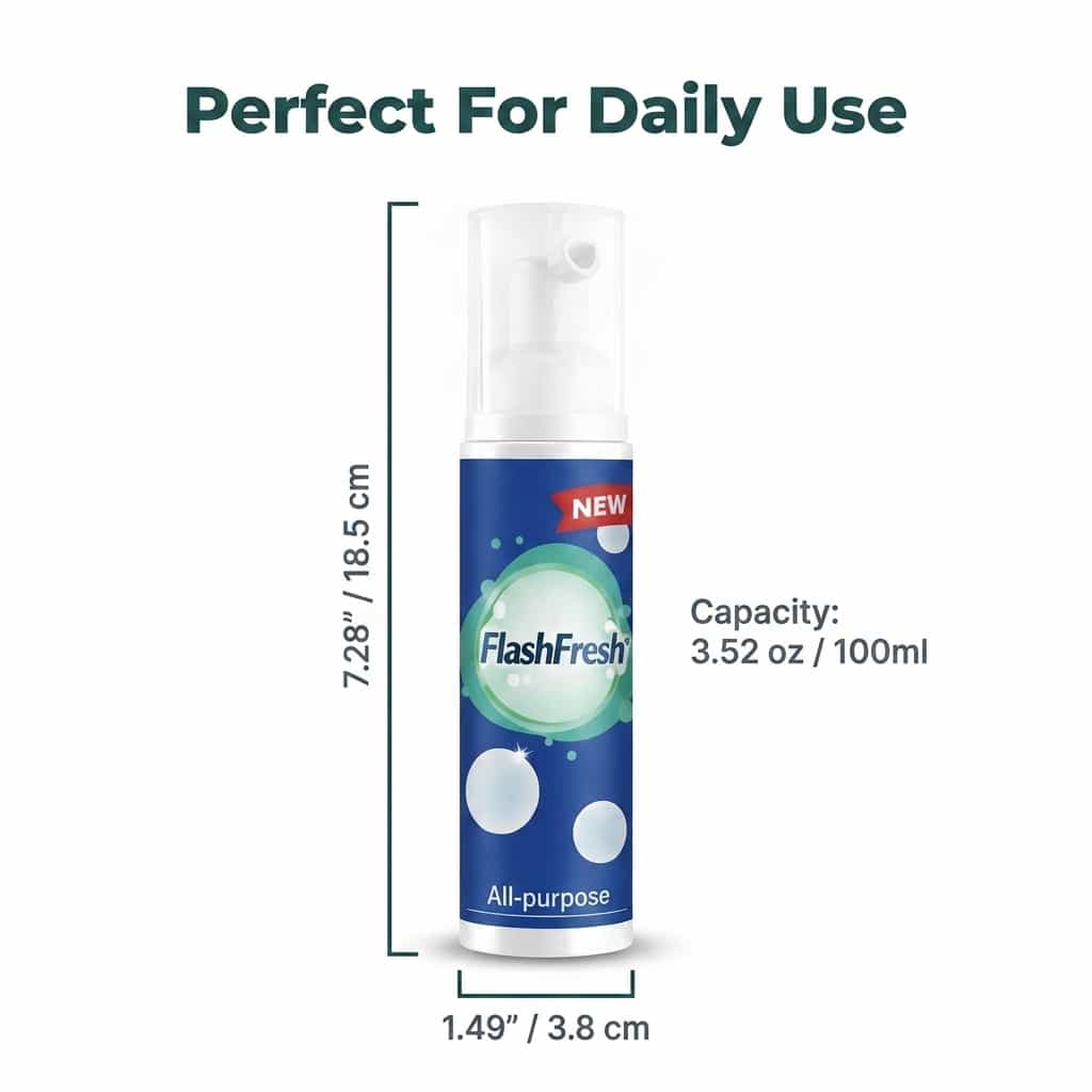 FlashFresh - Rinse-Free Spray for Effortless Surface Cleaning