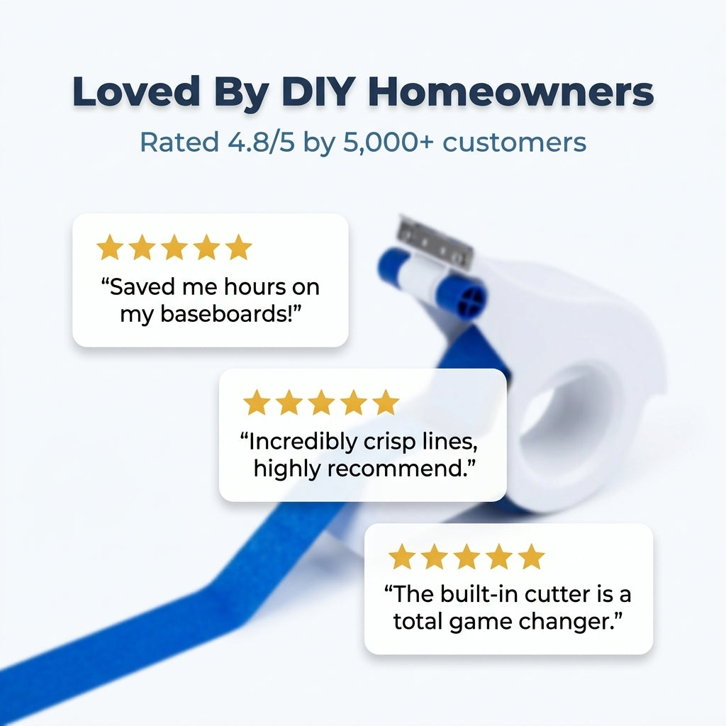 Masking Tape Applicator - Precision tool for flawless DIY results