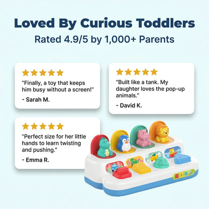PopJoy™ - Fine Motor Skill Builder with Pop-Up Surprises