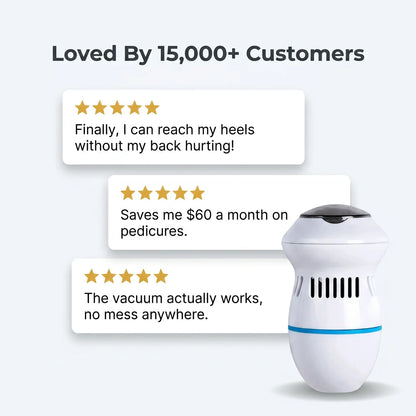 CallusClear™ - Rechargeable Electric Foot Smoother for Soft Skin