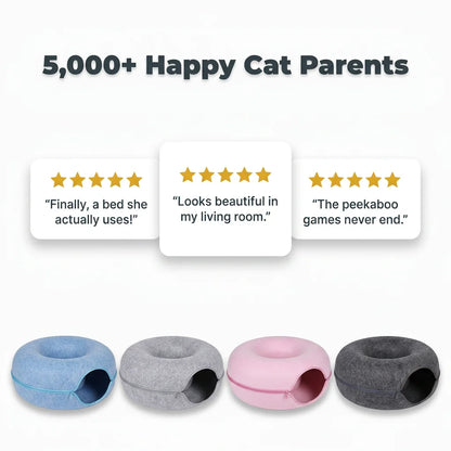 CozyNest™ - Secure hideout and comfortable sanctuary for anxious cats