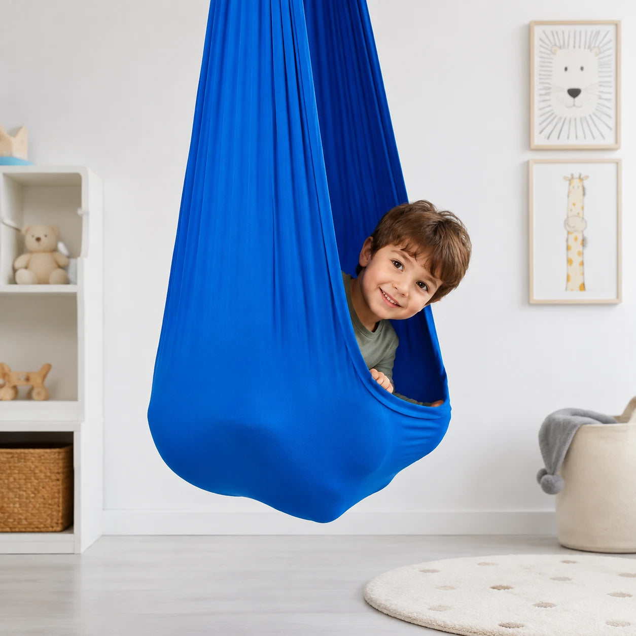FlexSwing™ – Terapeutická senzorická houpačka pro zklidnění a soustředění