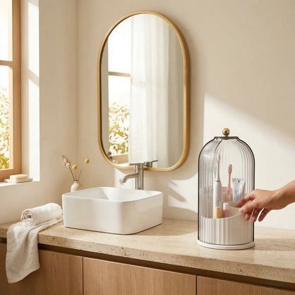 Organizator pentru vanity acoperit - Soluție inspirată de spa