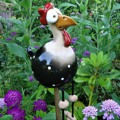 YardChick™ - Charming resin garden accents in five vibrant colors