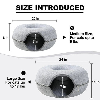CozyNest™ - Secure hideout and comfortable sanctuary for anxious cats