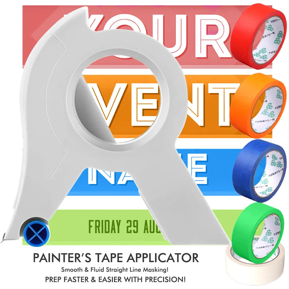 EasyTape™ - Painter’s Tape Applicator for Flawless Edges in Seconds