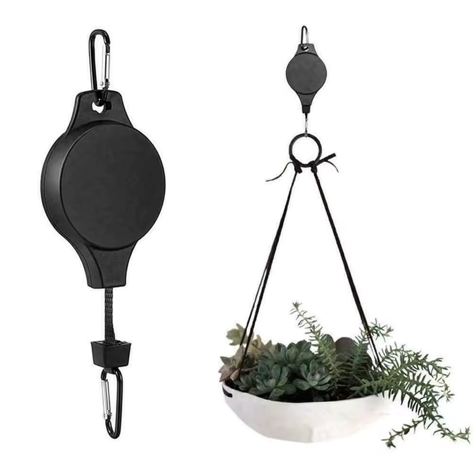 SmartLift™ - Effortless Retractable Plant Pulley System