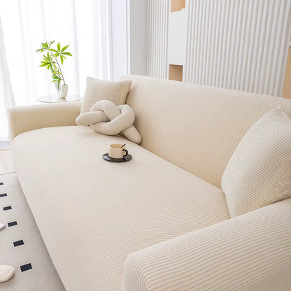 SoftFit™ - Soft Corduroy Sofa Cover, Universal Stretch Fit