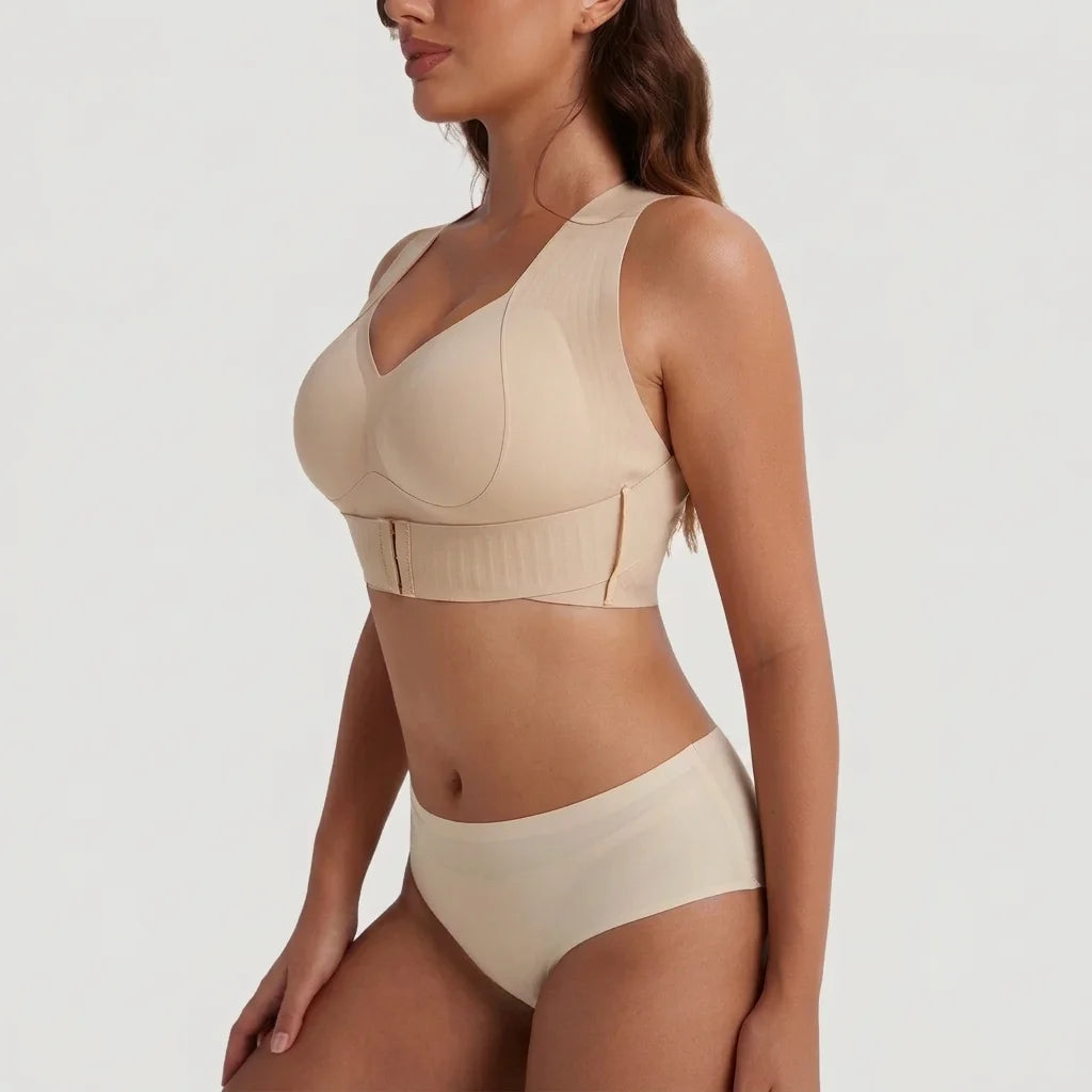 FlexLift™ - Wireless push-up bra for all-day comfort and back support