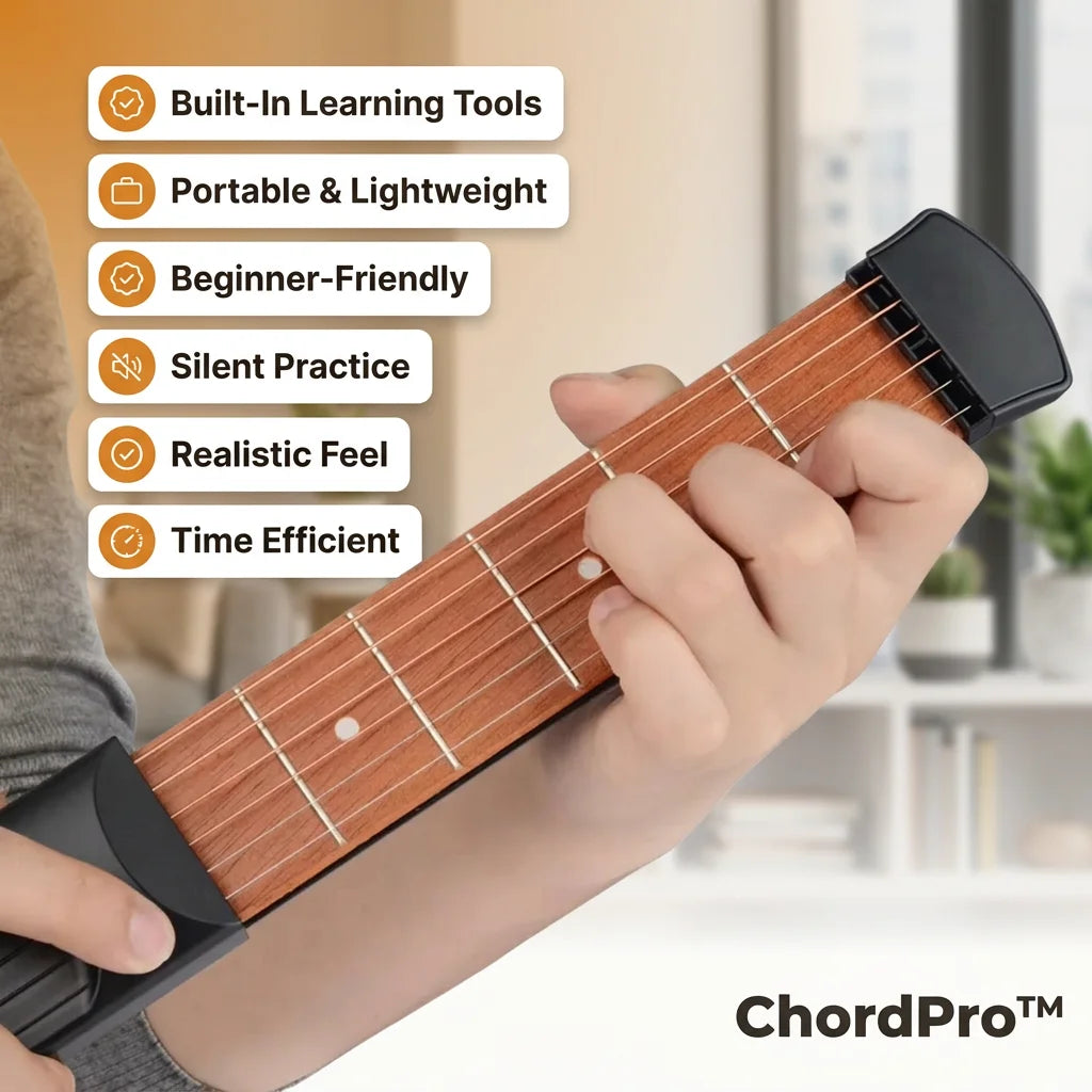 ChordPro™ - Kapesní trenažér na kytaru