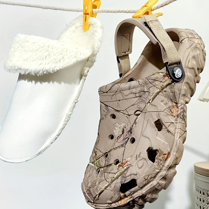 CozyLock™ - Warm lined clogs with adjustable heel strap