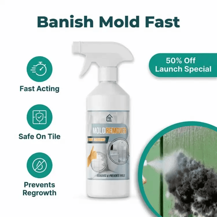 MoldClear™ - Fast, Non-Toxic Mold Remover