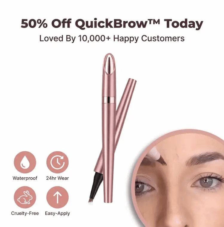 QuickBrow™ - 24H Waterproof Brow Pen