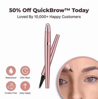 QuickBrow™ - 24H Waterproof Brow Pen