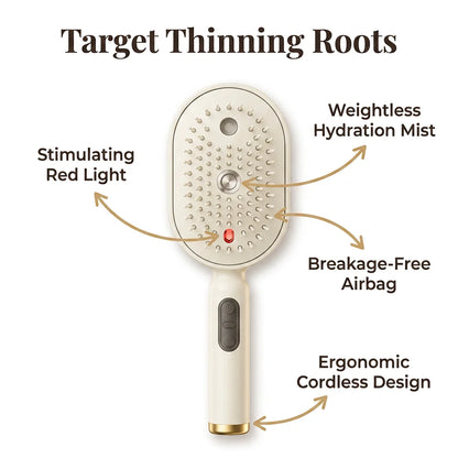 MistSpa™ - Electric Scalp Massaging Brush with Hydrating Mist
