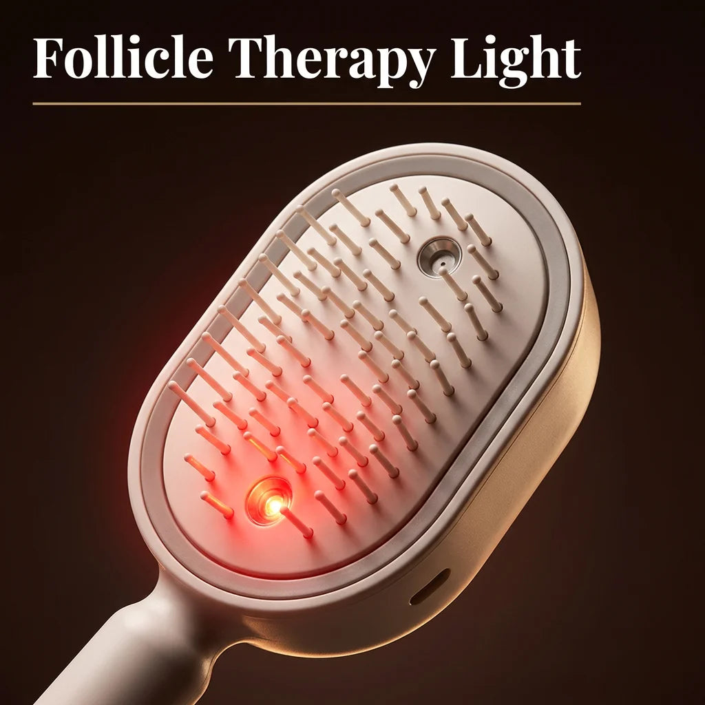 MistSpa™ - Electric Scalp Massaging Brush with Hydrating Mist