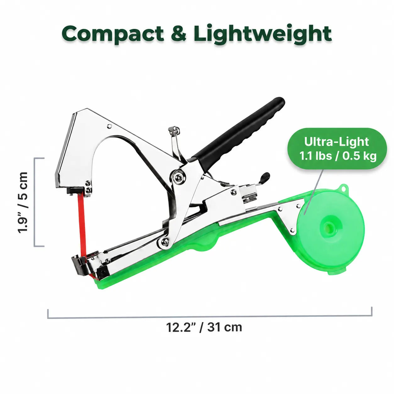 PlantLock™ - Fast Handheld Plant Tying Device
