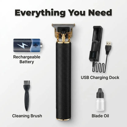 Cordless Beard Trimmer – Sharp Blades for Easy Styling