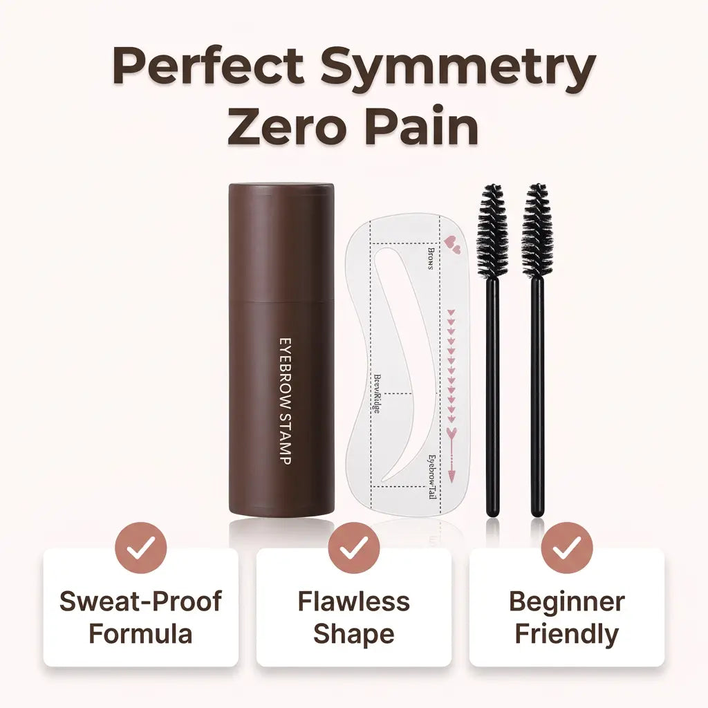 EasyBrow™ - Dosáhněte dokonalých symetrických obočí za pouhou minutu