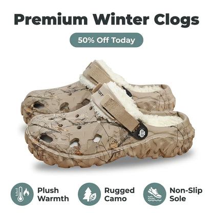 CozyLock™ - Warm lined clogs with adjustable heel strap