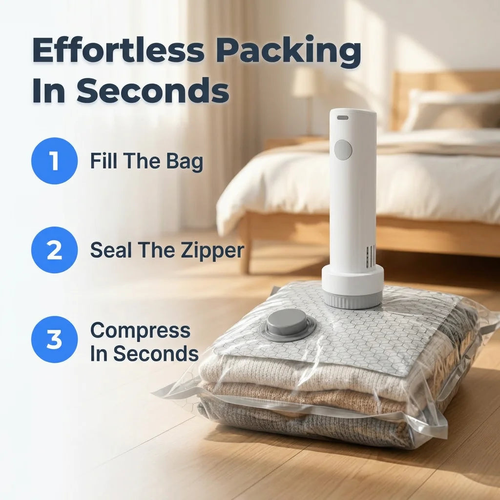 SpaceMax™ - Suitcase Compression System