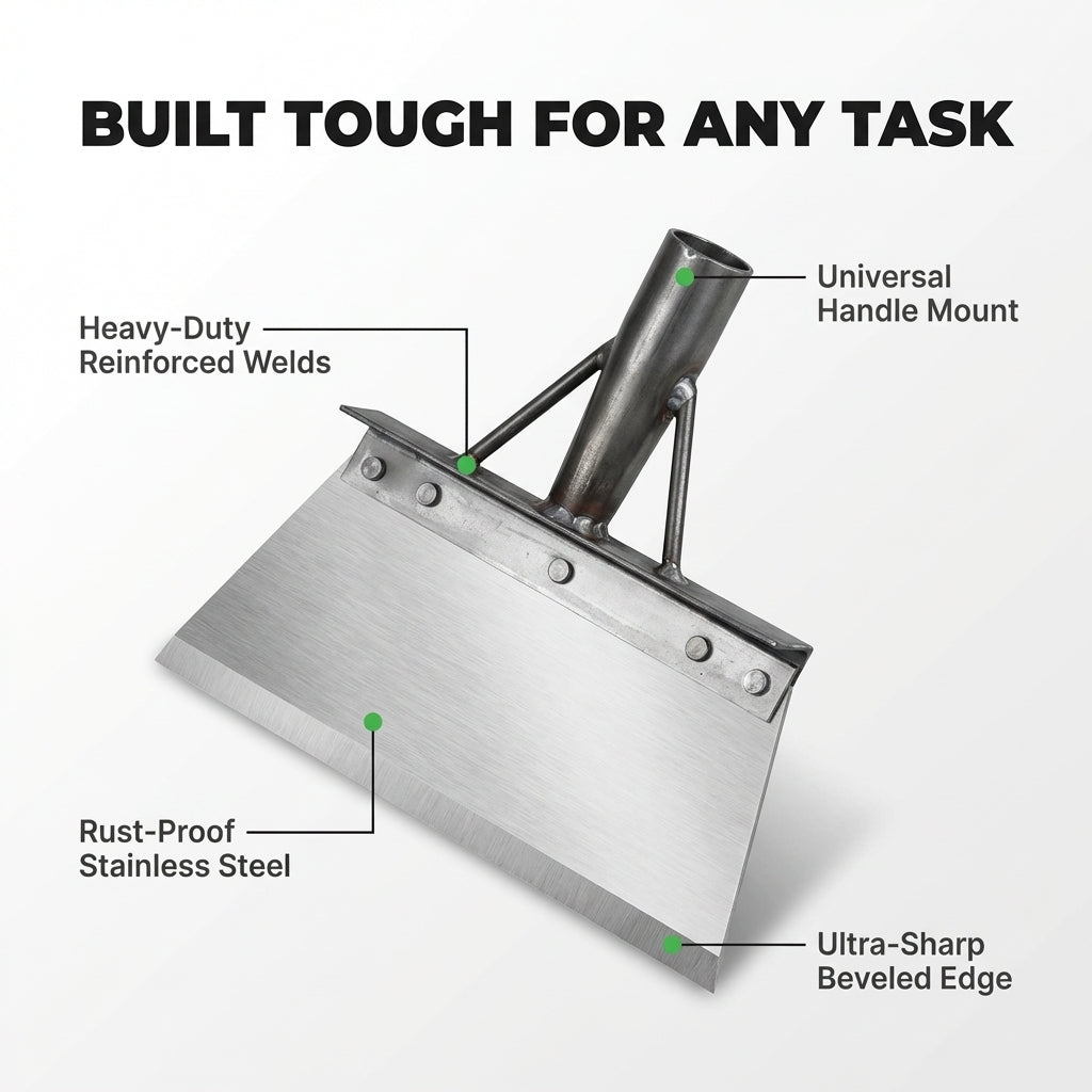 Multi-Function Cleaning Scraper Shovel- Effortless Weeding & Deep Cleaning