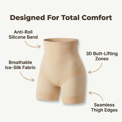 Ultra-Thin Shapewear Shorts - Invisible Shaping