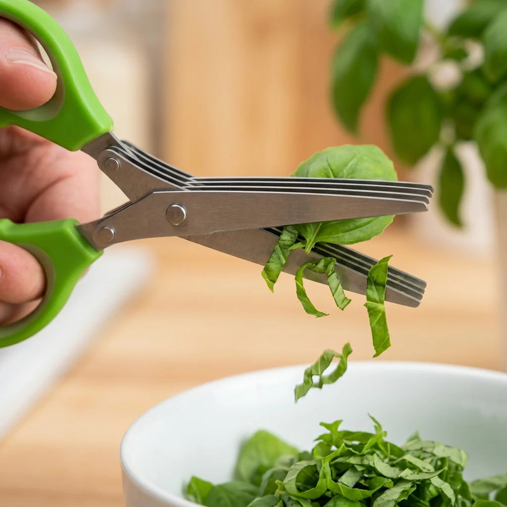 MultiCut™ - 5-Blade Precision Herb Scissors