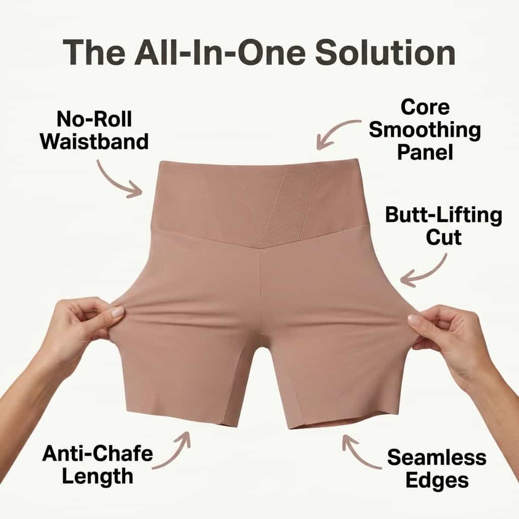 Seamless Shaper Shorts - Anti-Chafe Comfort