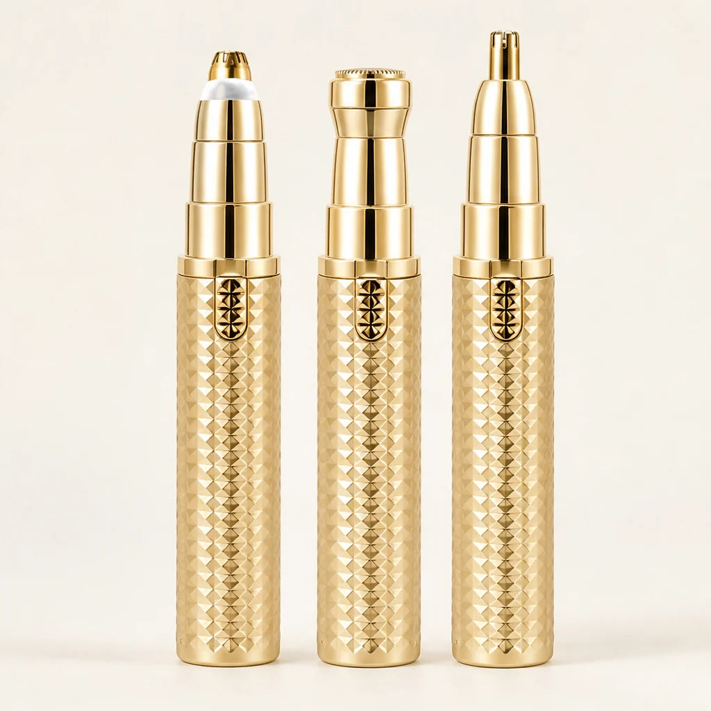 3-in-1 Electric Trimmer - Painless Precision for Brows, Face and Body