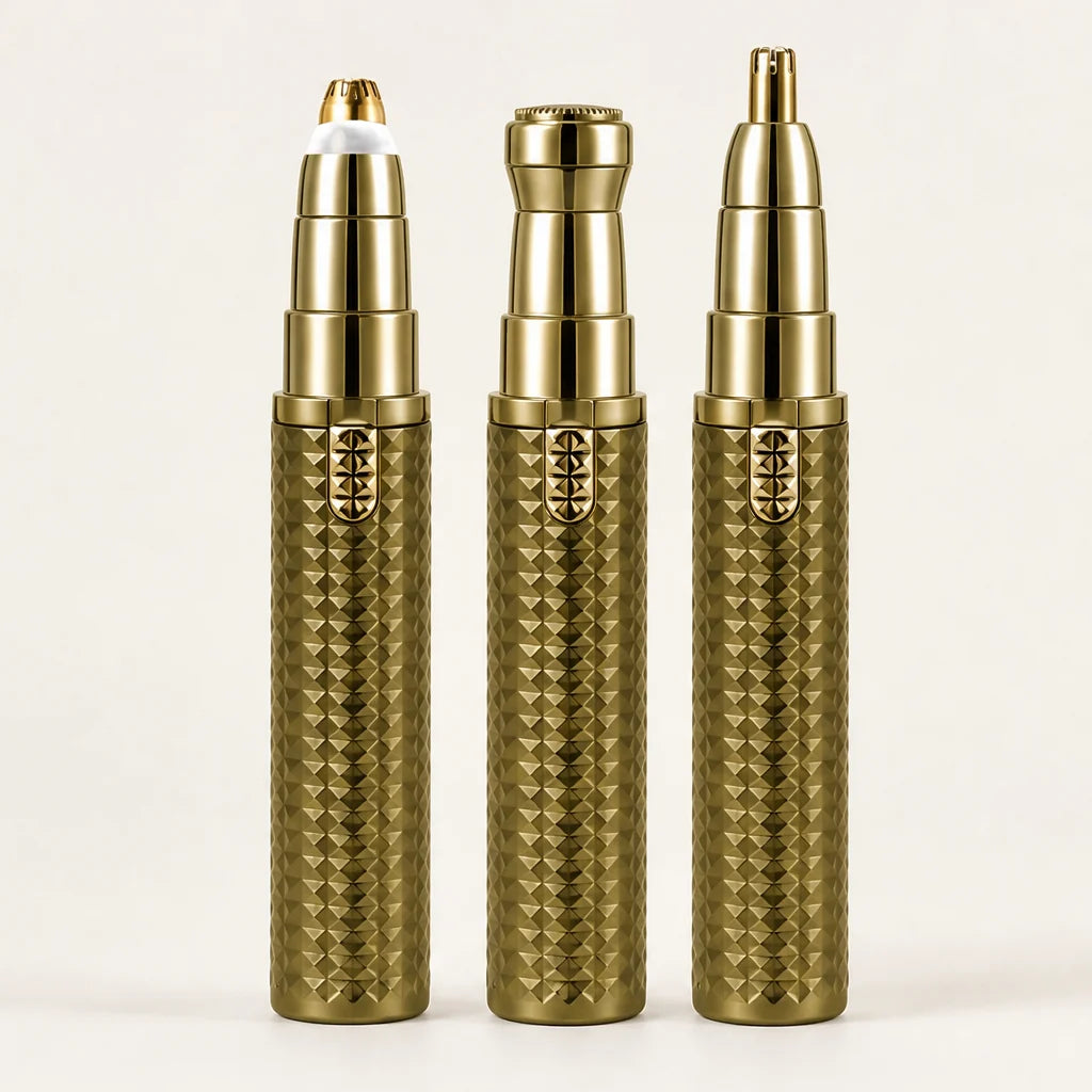 3-in-1 Electric Trimmer - Painless Precision for Brows, Face and Body