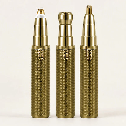 3-in-1 Electric Trimmer - Painless Precision for Brows, Face and Body