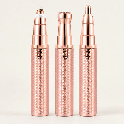 3-in-1 Electric Trimmer - Painless Precision for Brows, Face and Body