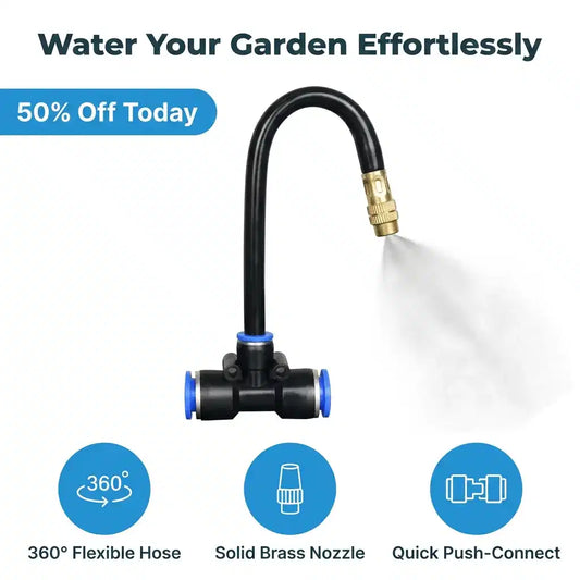 AquaFlex360™ - 360° Precisie Tuinsproeier