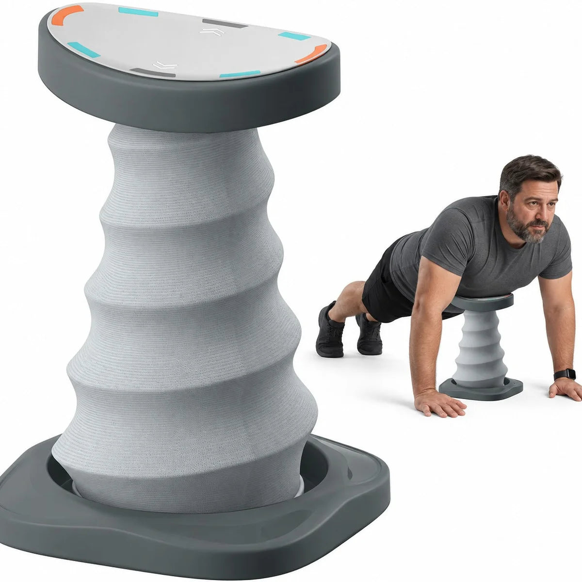 SpringLift™ - Adjustable Push-Up Trainer for Better Workout Form